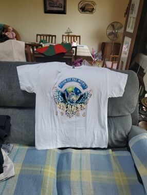 Van Halen 1984 Tour Of The The Wotld T Shirt S8ze XL